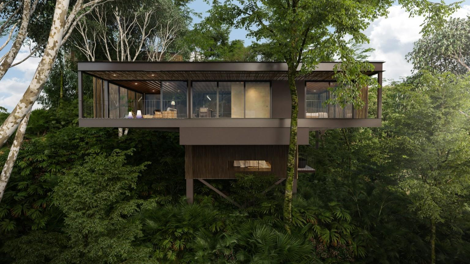 Two-bedroom Treetops villa exterior