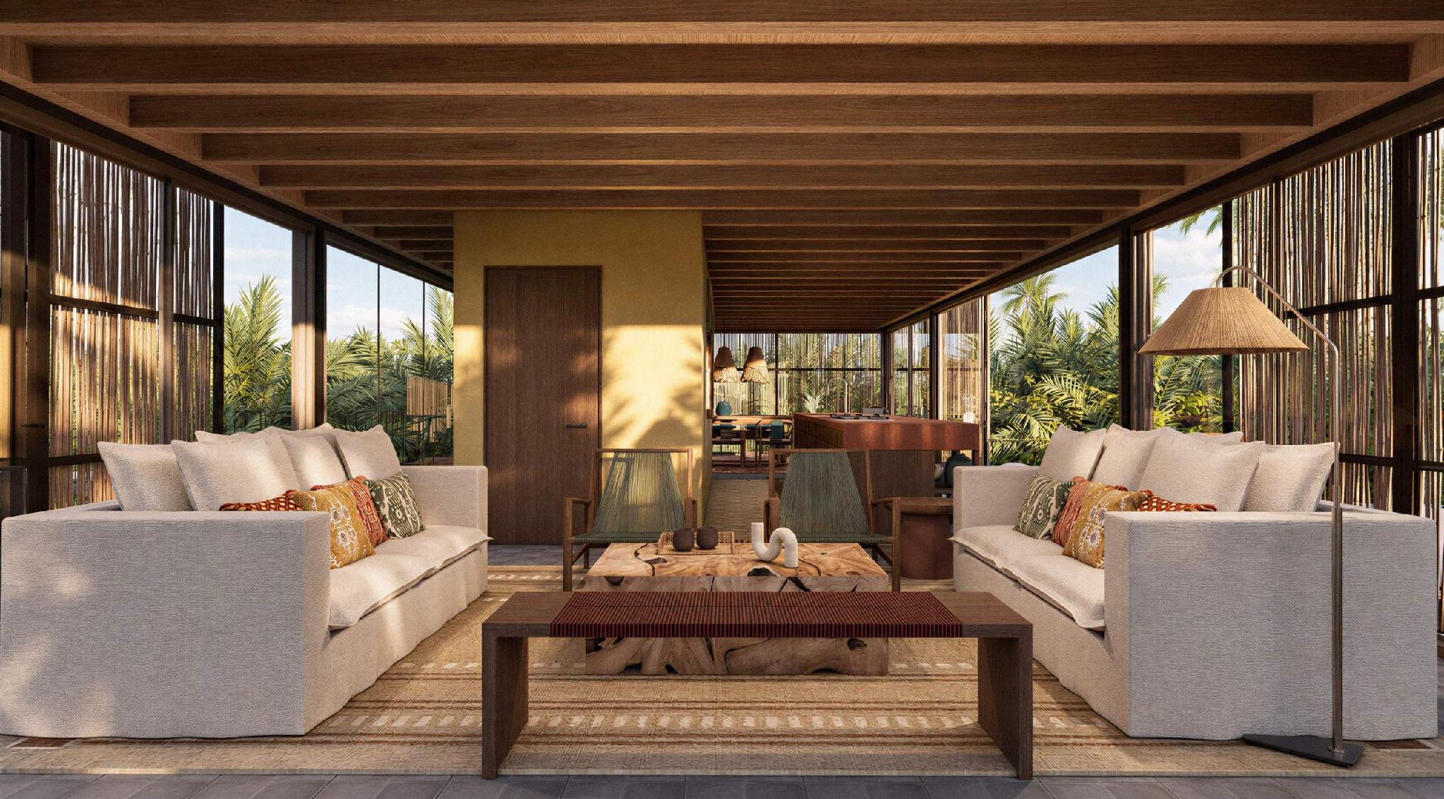 Three-bedroom Treetops villa design